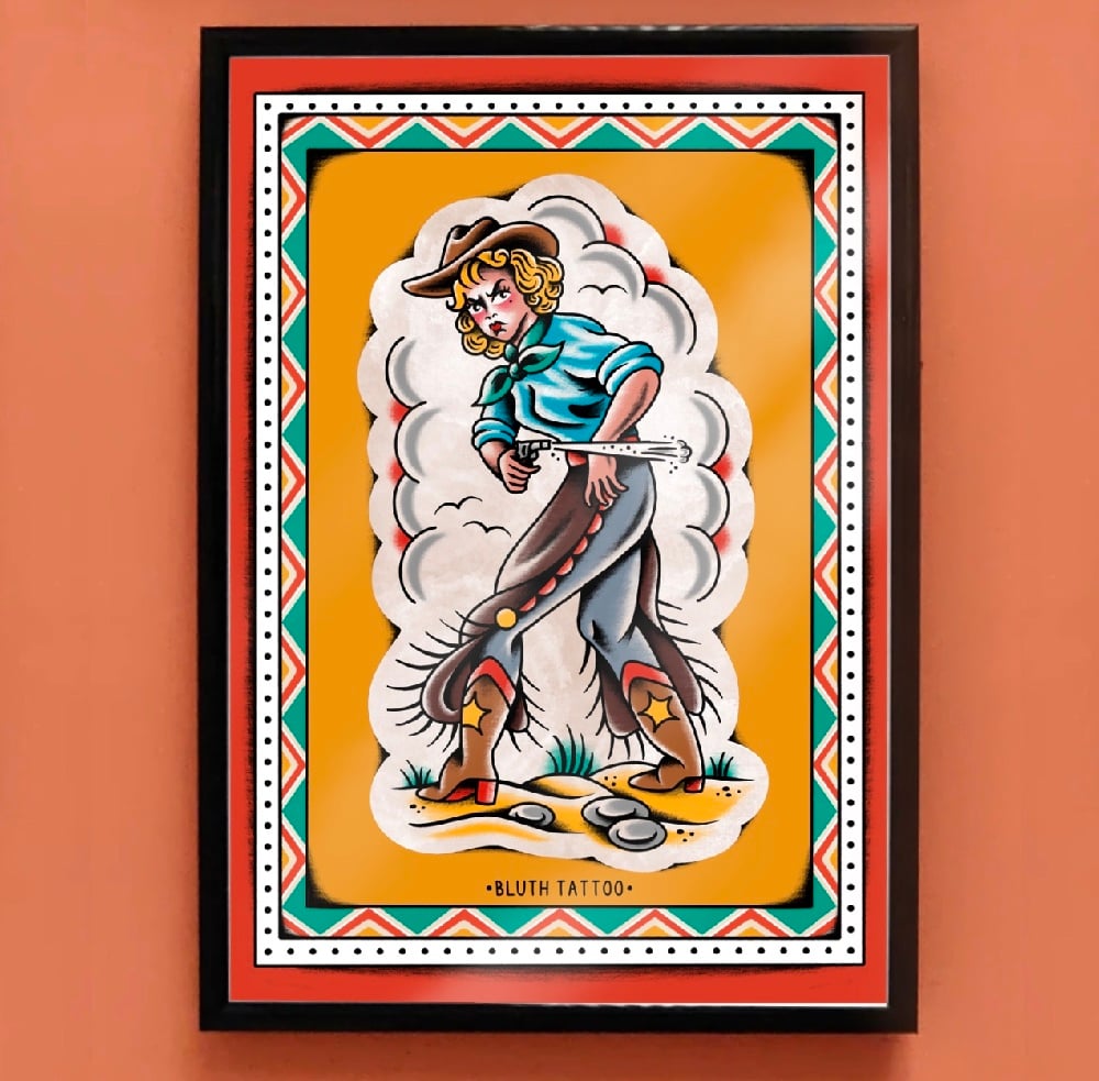 Cowgirl Print