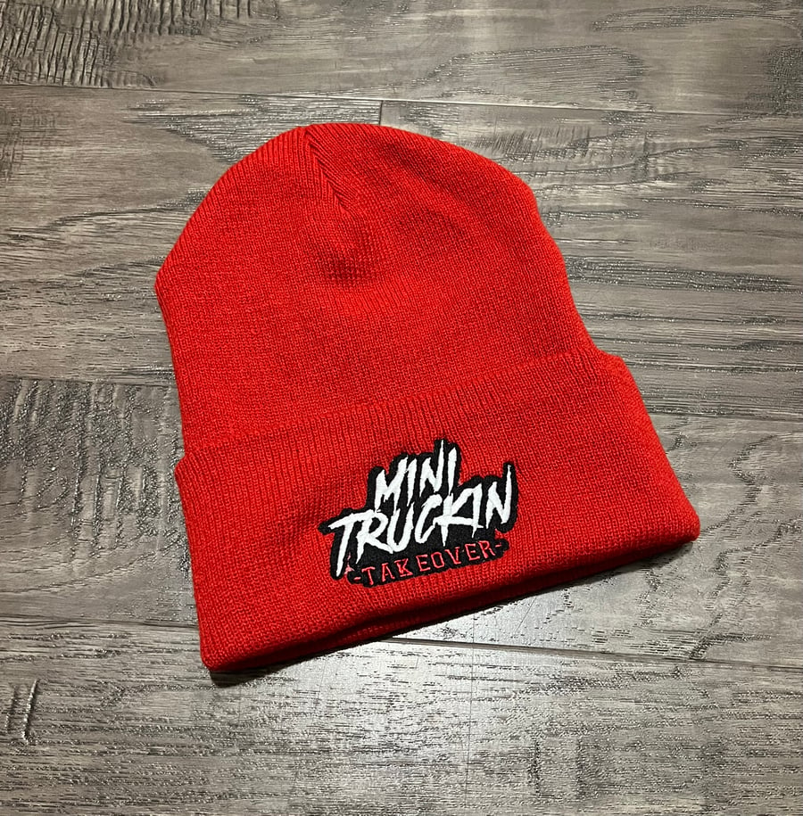 Image of RED BEANIE