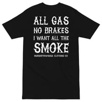 Image 2 of ALL THE SMOKE heavyweight tshirt 