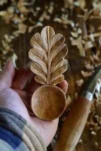Image 1 of Oak  Leaf Scoop 