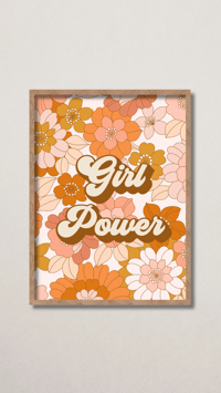 Image 2 of Girl Power Print