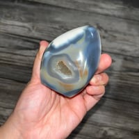Image 2 of Druzy Orca Agate Freeform 
