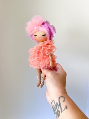 Image of RESERVED FOR ALLISON-Floral Collection Little Doll Poppy 