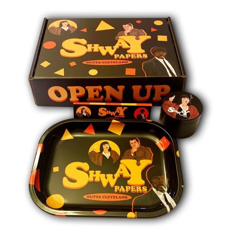 Image of Shway box (pulp fiction theme)