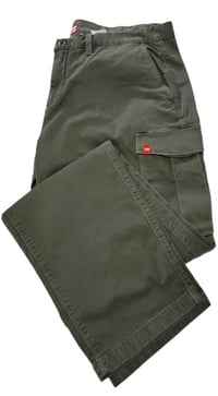 Image 6 of Washed Cargo Trousers 