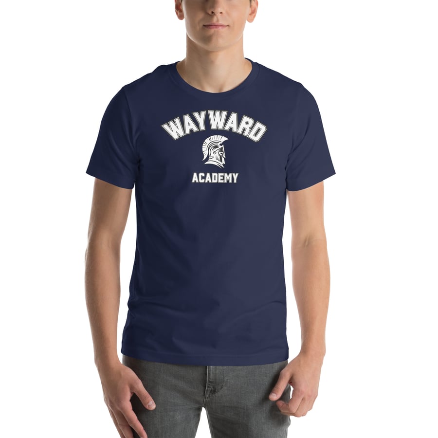 Image of Officially licensed kings of  Wayward logo and text Unisex t-shirt