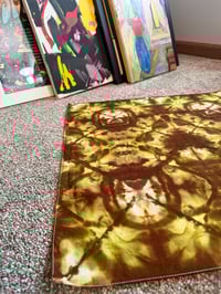 Image 4 of “stained glass chapel” hand-dyed bandana