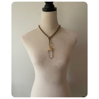 Image 5 of Solid Brass Choke Chain/Lariat Necklace