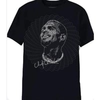 Unisex Rhinestone Bling Chris Brown Breezy Bowl Tee | Celebrity Tee Shirts for Music Lovers