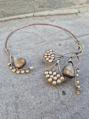 Golden berry necklace 