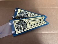 BLUE/GOLD FLAGS (PAIR) “IMPALA SS” 