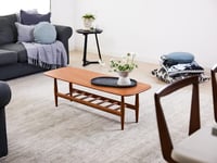 Image 1 of TH Brown Frisco coffee table Ash Teak Finish 