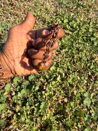 Image 3 of TIGERS EYE SPIRAL PANEL BRACELET