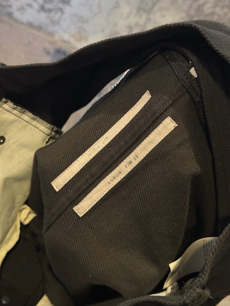 Image of Rick Owens Fw23 Luxor Banana Bolans
