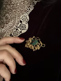 Image 3 of Incroyable broche victorienne avec un véritable scarabée naturalisé, Art Nouveau. Très rare!!