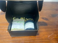Small black box - Vitamin E & Avocado soap + 4 oz Unscented Spa Butter