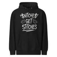 snitches hoodie black