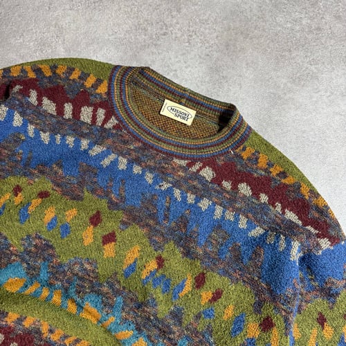 Image of 1990s  Missoni Sport Wool Sweatshirt, Size Large