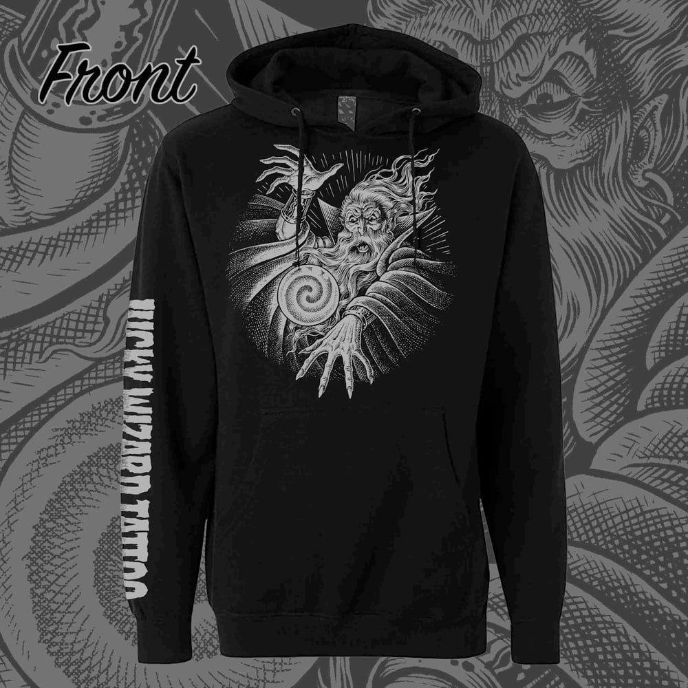 Image of Lucky Wizard Tattoo hoodie