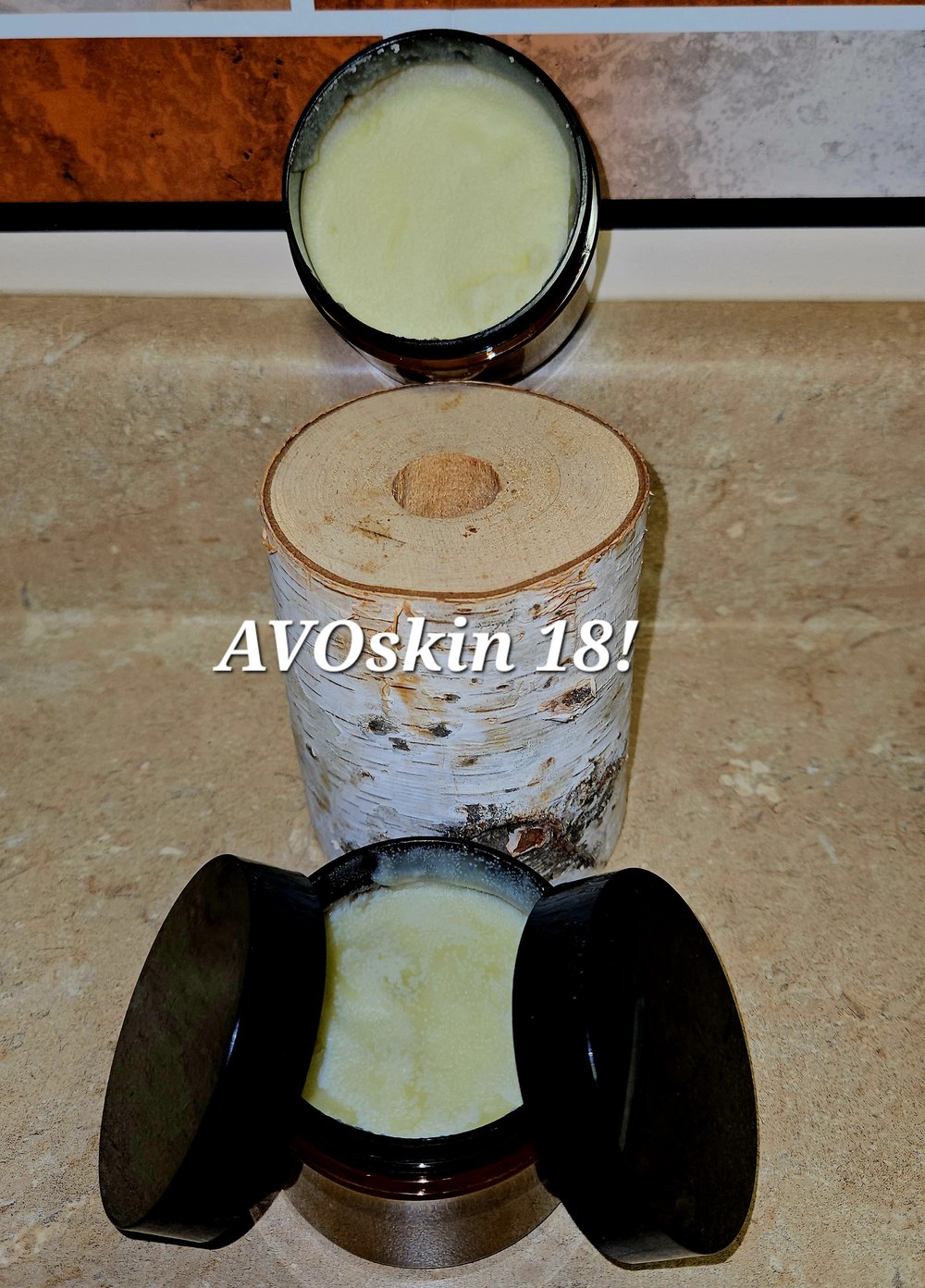 AVOskin-18! Anti-Aging Avocado Body Butter. Luxurious. Exotic. Smooth. Silky/Acne. Eczema. SPF15.