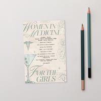4x6in Sage Women in Medicine - Mini Poster 