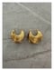 Image of Folded Hoop Earrings