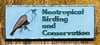 Neotropical Birding and Conservation Logo Pin Badge