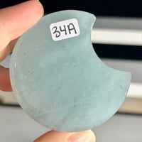 Image 2 of Aquamarine Moon With Stand (34A)