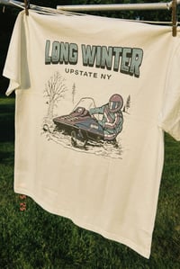 Image 3 of Snowmobile Tee (White)