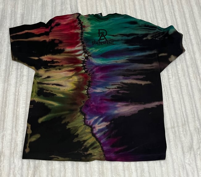 REVERSE ICE DYED T SHIRT (Mind Bender)