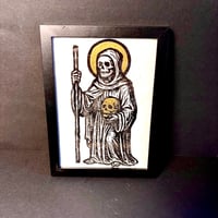 Image 5 of St. John of the Dead VERGOLDET // Kunstdruck
