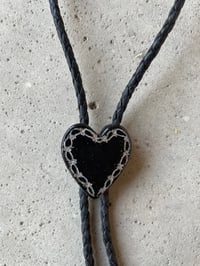 Image 2 of Barbed Wire Heart Black