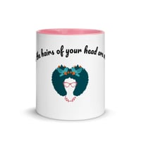 Curly Cup with Pink Interior