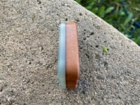 Image 2 of Jade and vintage toasted caramel micarta 