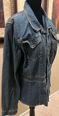 Image 4 of Vintage Blue Denim Jean Jacket Amy Winehouse