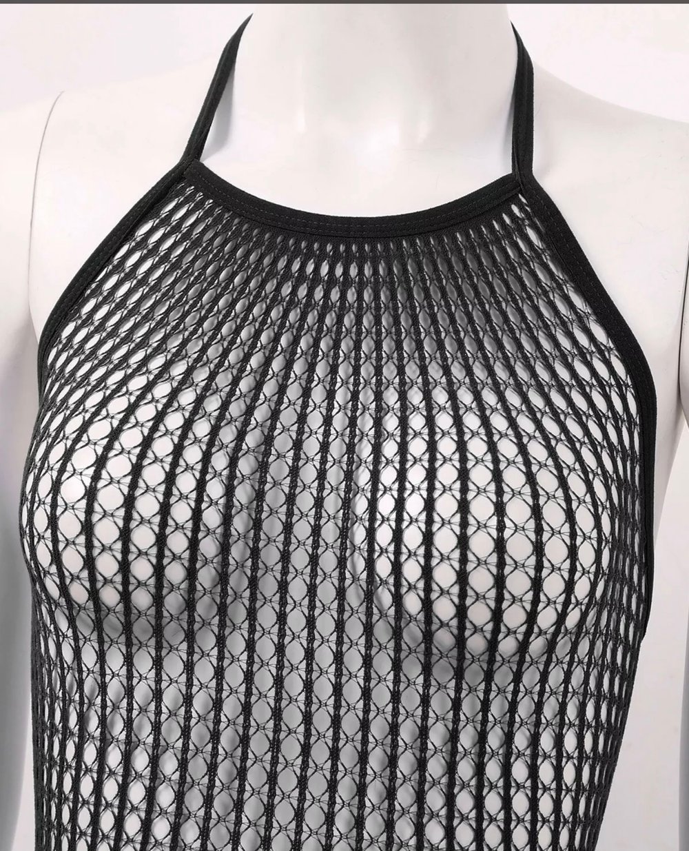 BODY FISHNET DRESS