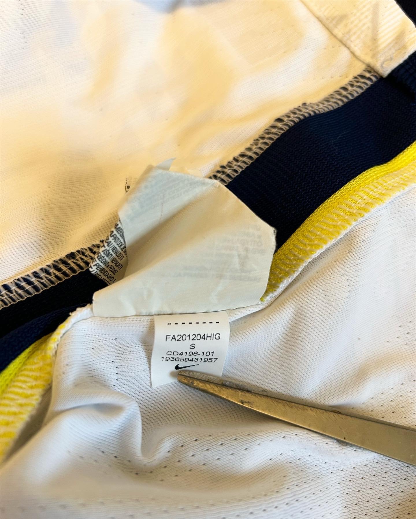 Image of Vaporknit Tottenham “BALE 9” 2020/21 Home Shirt + UEL patches (S)