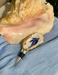 Image 3 of Oyster Shell Wine Stopper  W103