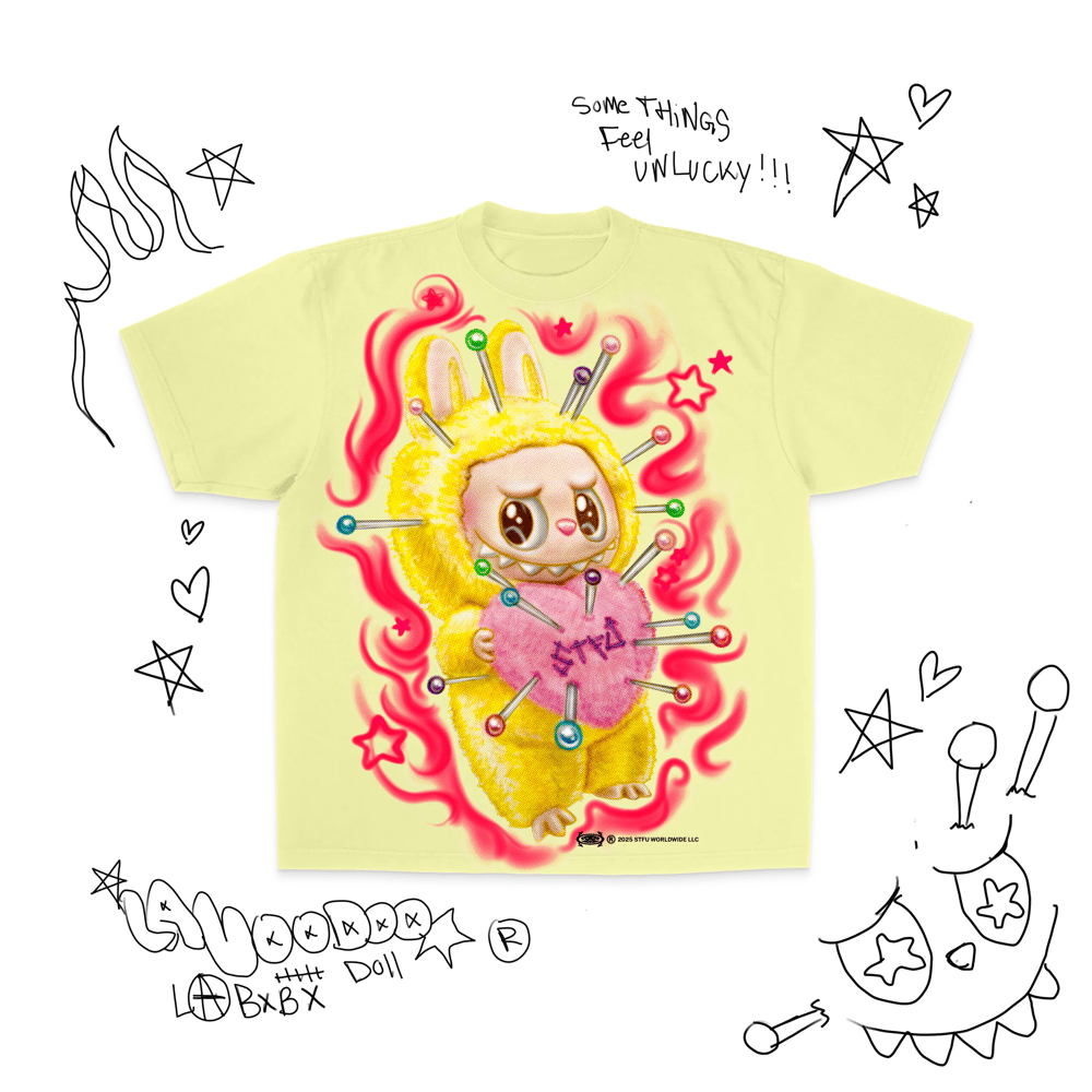 Image of LaVoodoo Doll Tee (Star Yellow)