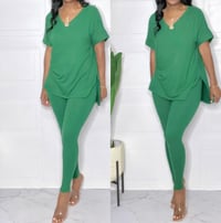 Round Neck Lounge Set