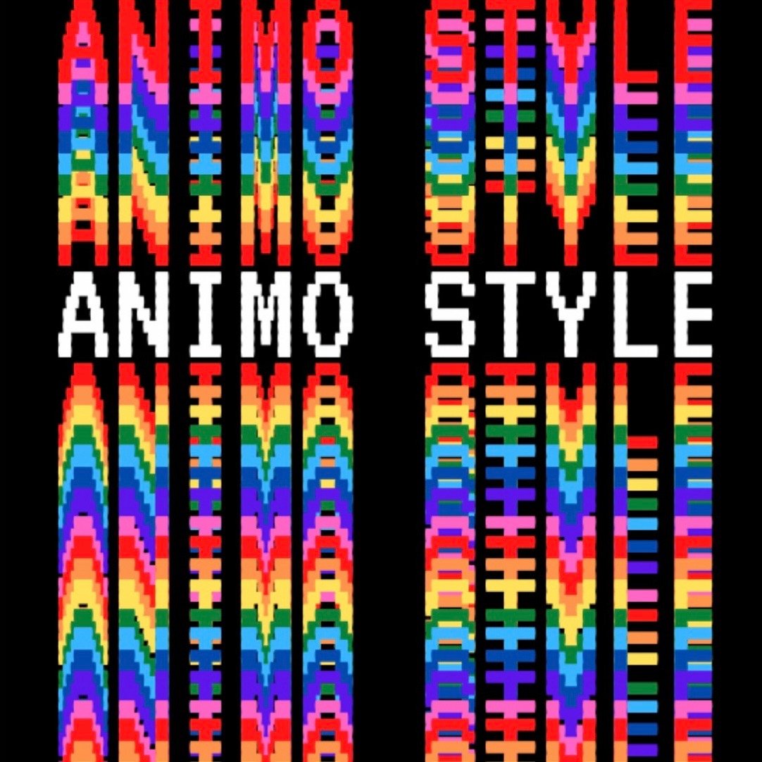 Image of Rainbow Animo Style Sticker
