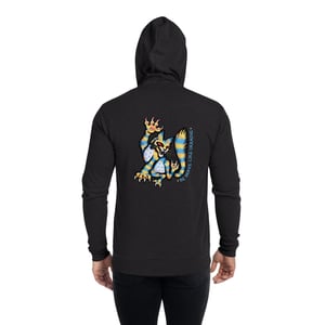 Image of Brave Cat Ukraine Unisex zip hoodie