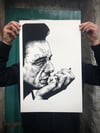 Sérigraphie "Johnny cash"