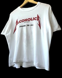 Image 1 of Alcholica 'Drank 'Em All' 80s Cropped XL
