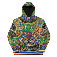 Image 1 of By TeamLUCCI™- "RENAISSANCE"" All Over Print Cotton Hoodie