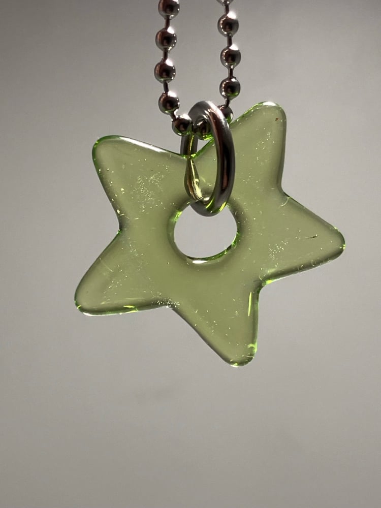 Image of lime green star