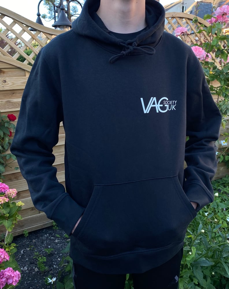 Image of VAGSocietyUK Black Wheel Hoodie