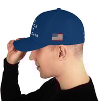 Image 12 of Make America Great Once Again - Trump Vance - Flex Fit Structured Twill Cap