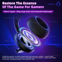 Image 3 of Wireless Gaming Headset 2.4G/BT5.4 for PS5/PC/Switch