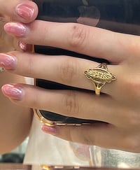 Image 2 of Statement Floral Ring